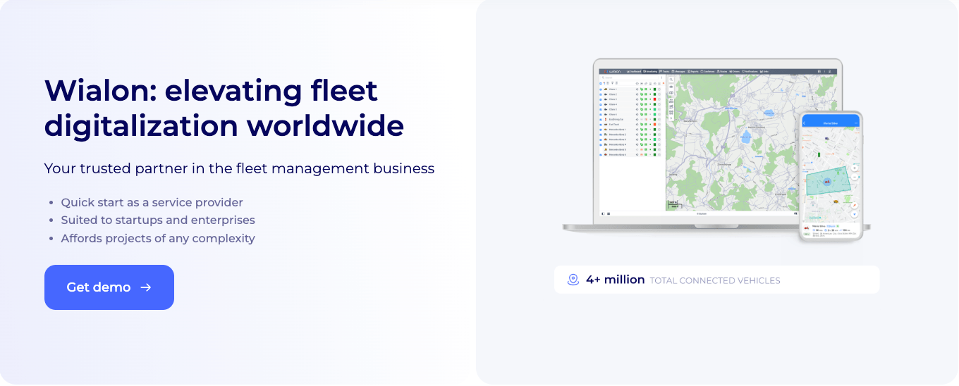 Wialon platform & ecosystem - Onomondo partner