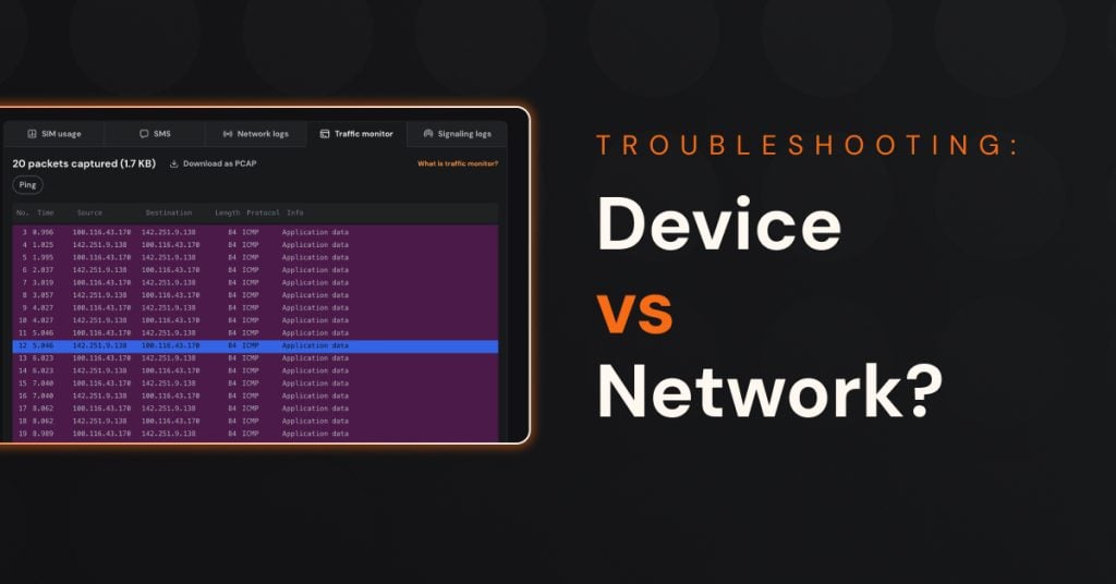 Troubleshooting connectivity: Device or network?